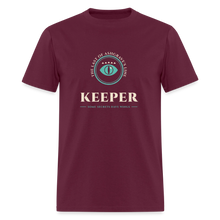 Load image into Gallery viewer, Keeper - The Last of Ashgrave's Line Book Tee - burgundy