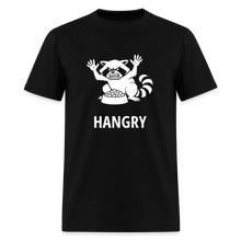 Load image into Gallery viewer, Hangry Raccoon Tee - Guarding the Kibble Funny Animal Shirt - black