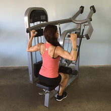 Load image into Gallery viewer, Classic Lat Pulldown - Muscle D Fitness - Adjustable Seated - Pin Selectorized