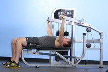 Load image into Gallery viewer, Dual Function Multi Press Combo - Muscle D Fitness - Adjustable - Multi-Position - Pin Selectorized - Chest - Shoulder - Triceps Press