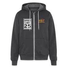 Load image into Gallery viewer, Bella + Canvas Unisex Full Zip Hoodie - charcoal grey