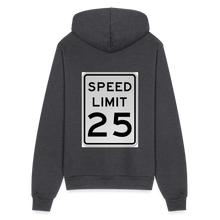Load image into Gallery viewer, Bella + Canvas Unisex Full Zip Hoodie - charcoal grey