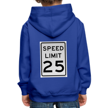 Load image into Gallery viewer, 25mph Kids‘ Premium Hoodie - royal blue