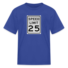 Load image into Gallery viewer, 25mph Kids' T-Shirt - royal blue