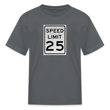 Load image into Gallery viewer, 25mph Kids' T-Shirt - charcoal