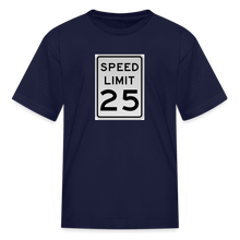 Load image into Gallery viewer, 25mph Kids' T-Shirt - navy