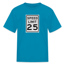 Load image into Gallery viewer, 25mph Kids' T-Shirt - turquoise