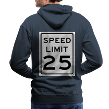 Load image into Gallery viewer, 25mph Men’s Premium Hoodie PullOver - navy