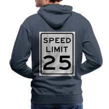 Load image into Gallery viewer, 25mph Men’s Premium Hoodie PullOver - heather denim