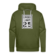 Load image into Gallery viewer, 25mph Men’s Premium Hoodie PullOver - olive green