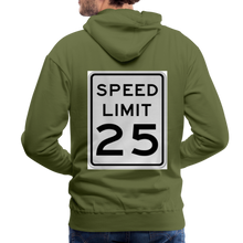 Load image into Gallery viewer, 25mph Men’s Premium Hoodie PullOver - olive green