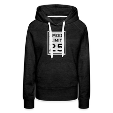 Load image into Gallery viewer, 25mph Women’s Premium Hoodie - charcoal grey