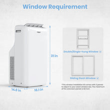Load image into Gallery viewer, Aomi 14,000 BTU Heat Pump Portable Air Conditioner
