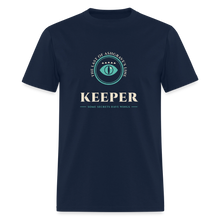 Load image into Gallery viewer, Keeper - The Last of Ashgrave's Line Book Tee - navy
