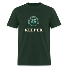Load image into Gallery viewer, Keeper - The Last of Ashgrave's Line Book Tee - forest green
