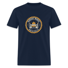 Load image into Gallery viewer, Garage Mahal - Where The Tools Live Vintage Badge Tee - navy
