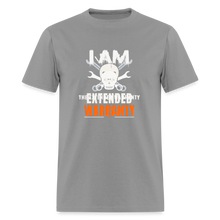 Load image into Gallery viewer, I Am The Extended Warranty - Classic Skull Mechanic Tee - rock
