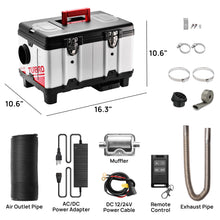 Load image into Gallery viewer, Arcade T8BP Diesel Heater, 9kW Triple Power, Toolbox Design
