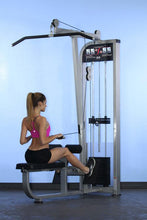 Load image into Gallery viewer, Dual Function Lat-Low Row Combo - Muscle D Fitness -  Seated - Pin Selectorized - Commercial Grade
