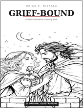 Load image into Gallery viewer, Grief-Bound: A Gothic Romance Coloring Book
