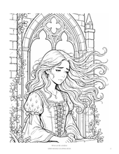 Load image into Gallery viewer, Grief-Bound: A Gothic Romance Coloring Book
