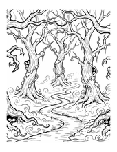 Load image into Gallery viewer, Haunted: A Horror Coloring Book
