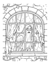 Load image into Gallery viewer, Haunted: A Horror Coloring Book
