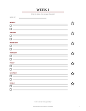 Load image into Gallery viewer, Sockworks Kids' Weekly Planner

