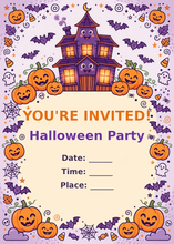 Load image into Gallery viewer, Pumpkin Carving Stencils — 12 Printable Halloween Templates
