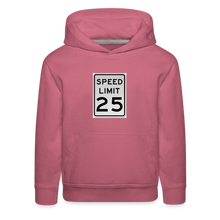 Load image into Gallery viewer, 25mph Kids‘ Premium Hoodie - mauve
