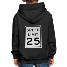 Load image into Gallery viewer, 25mph Kids‘ Premium Hoodie - black
