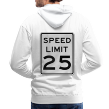 Load image into Gallery viewer, 25mph Men’s Premium Hoodie PullOver - white
