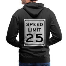 Load image into Gallery viewer, 25mph Men’s Premium Hoodie PullOver - black
