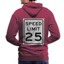 Load image into Gallery viewer, 25mph Men’s Premium Hoodie PullOver - burgundy
