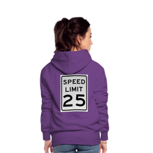 Load image into Gallery viewer, 25mph Women’s Premium Hoodie - purple 
