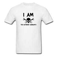 Load image into Gallery viewer, Skull, I Am The Extended Warranty - white
