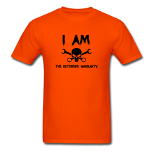 Load image into Gallery viewer, Skull, I Am The Extended Warranty - orange
